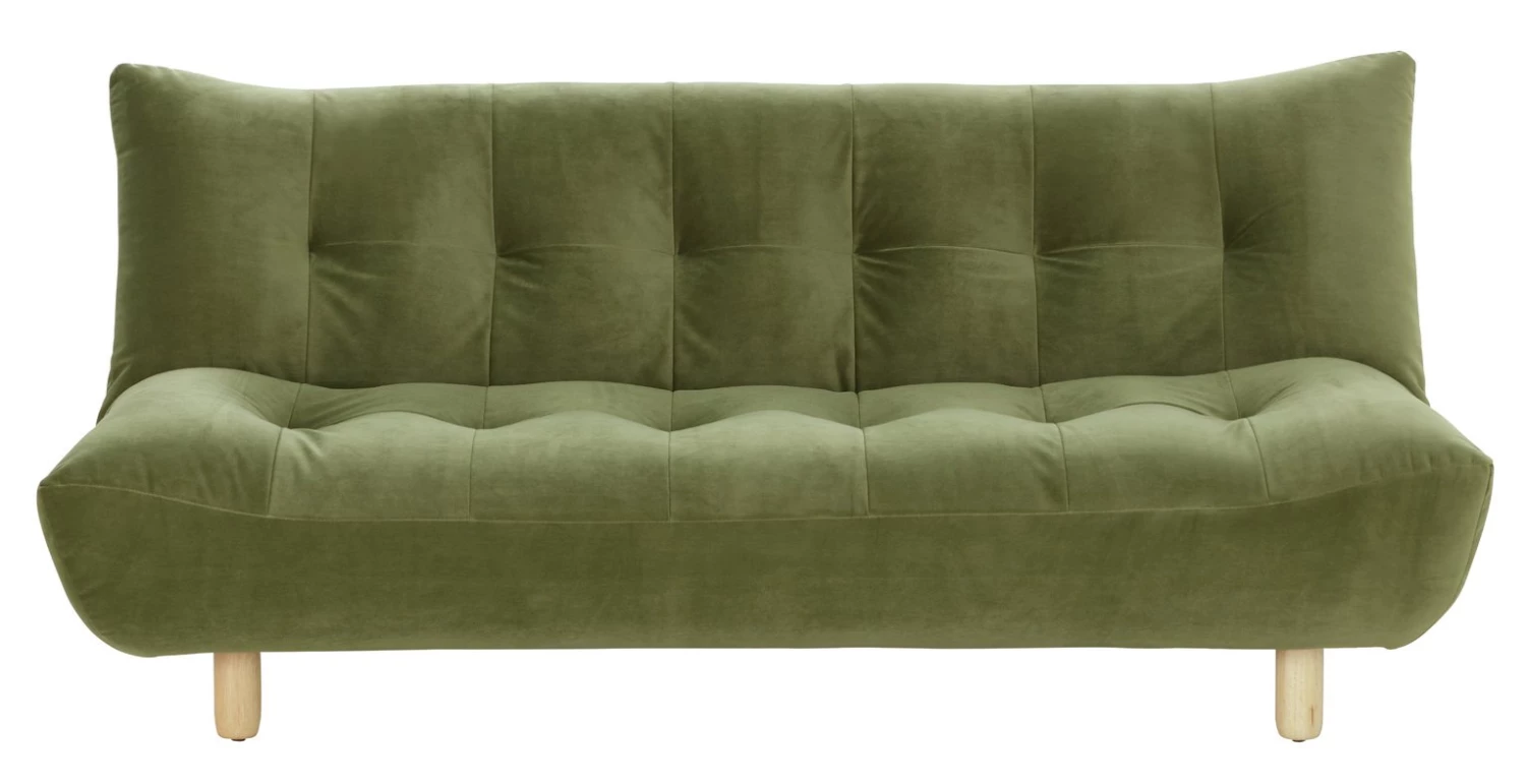 Shipping Included - Habitat Kota 3 Seater Velvet Sofa Bed Teal Sofas And Armchairs 9 Shipping Included - Habitat Kota 3 Seater Velvet Sofa Bed Teal Sofas And Armchairs - Image 9