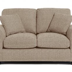 Discount - Habitat Lisbon 2 Seater Fabric Sofa Beige Sofas And Armchairs