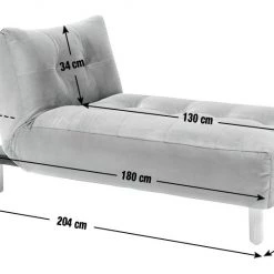 Flash Sale - Habitat Kota Velvet Chaise Sofa Green Sofabeds -Seating Sales Store unnamed file 4431