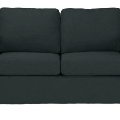 Seating Sales Store 45 Best Price - Habitat Apartment 2 Seater Fabric Sofa Bed Charcoal Sofabeds
