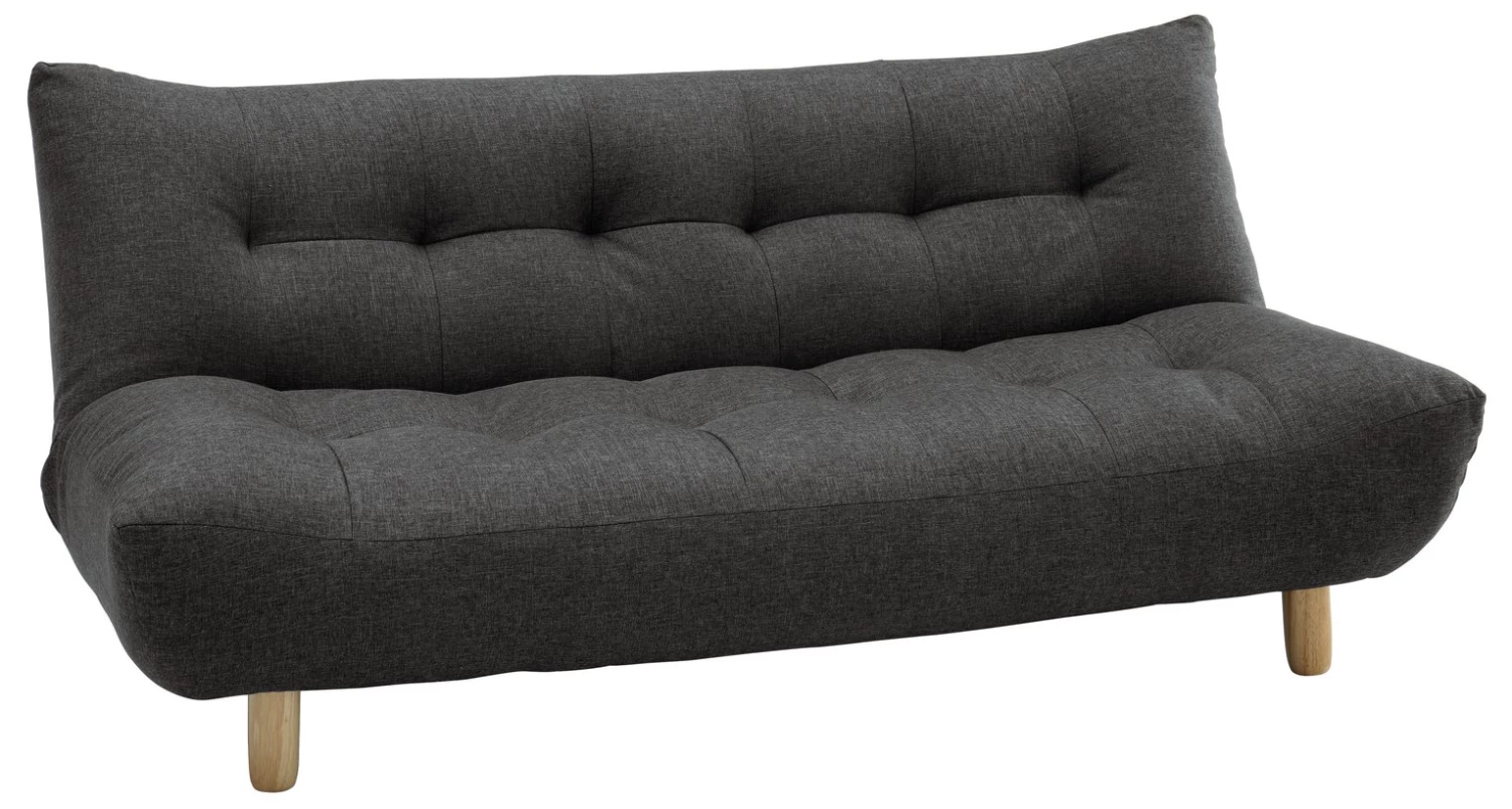 Shipping Included - Habitat Kota 3 Seater Fabric Sofa Bed Charcoal Sofabeds 3 Shipping Included - Habitat Kota 3 Seater Fabric Sofa Bed Charcoal Sofabeds - Image 3