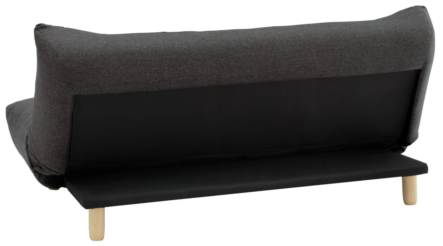 Shipping Included - Habitat Kota 3 Seater Fabric Sofa Bed Charcoal Sofabeds 4 Shipping Included - Habitat Kota 3 Seater Fabric Sofa Bed Charcoal Sofabeds - Image 4