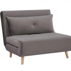 Best Price - Habitat Roma Small Double Velvet Chair Bed Charcoal Sofas And Armchairs