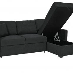 Best Price - Habitat Reagan Right Corner Fabric Sofa Bed Charcoal Sofas And Armchairs -Seating Sales Store unnamed file 4542