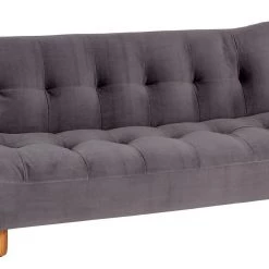 Shipping Included - Habitat Kota 3 Seater Velvet Clic Clac Sofa Bed Grey Sofas And Armchairs -Seating Sales Store unnamed file 4568