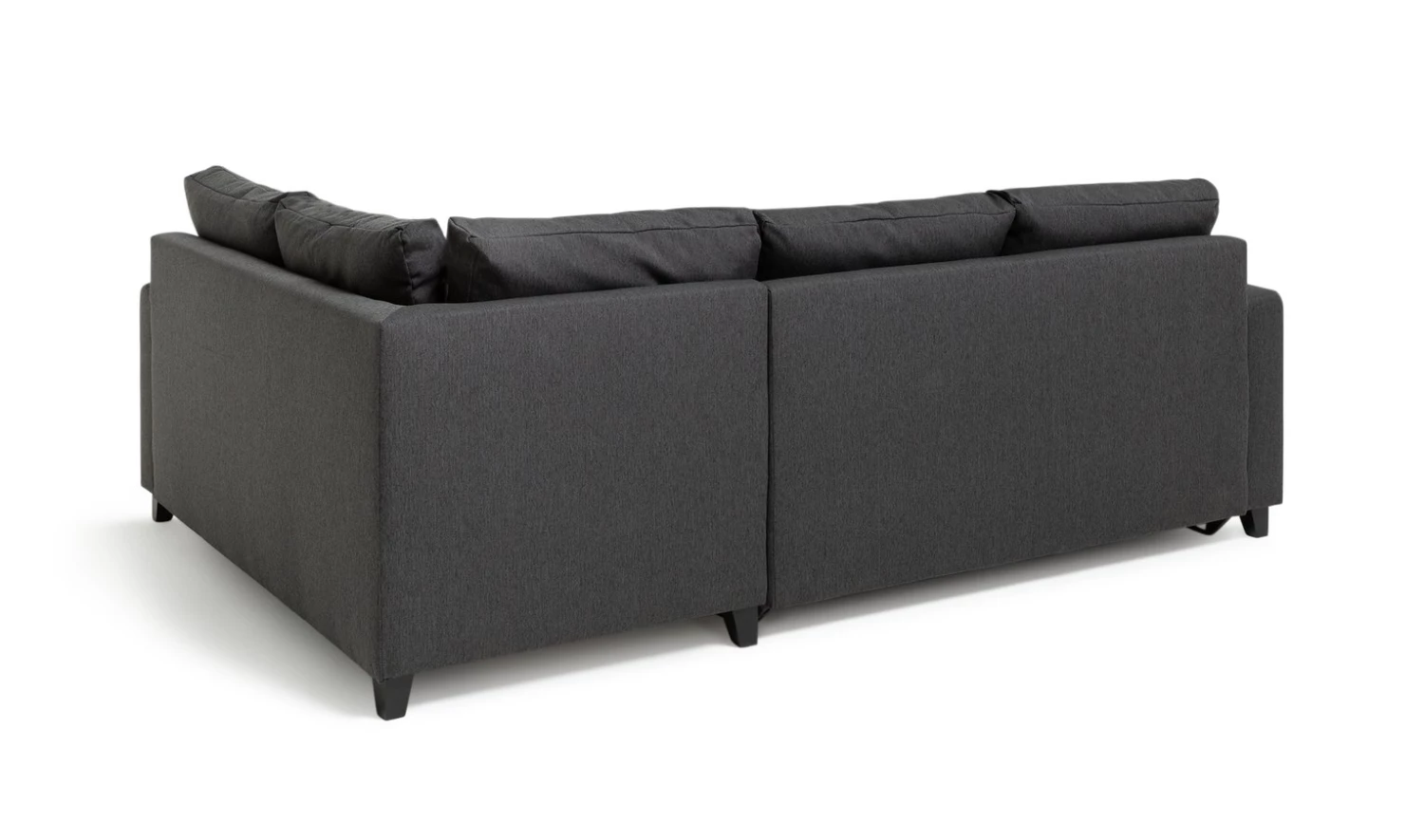 Shipping Included - Habitat Seattle Right Corner Fabric Sofa Bed Charcoal Sofabeds 6 Shipping Included - Habitat Seattle Right Corner Fabric Sofa Bed Charcoal Sofabeds - Image 6