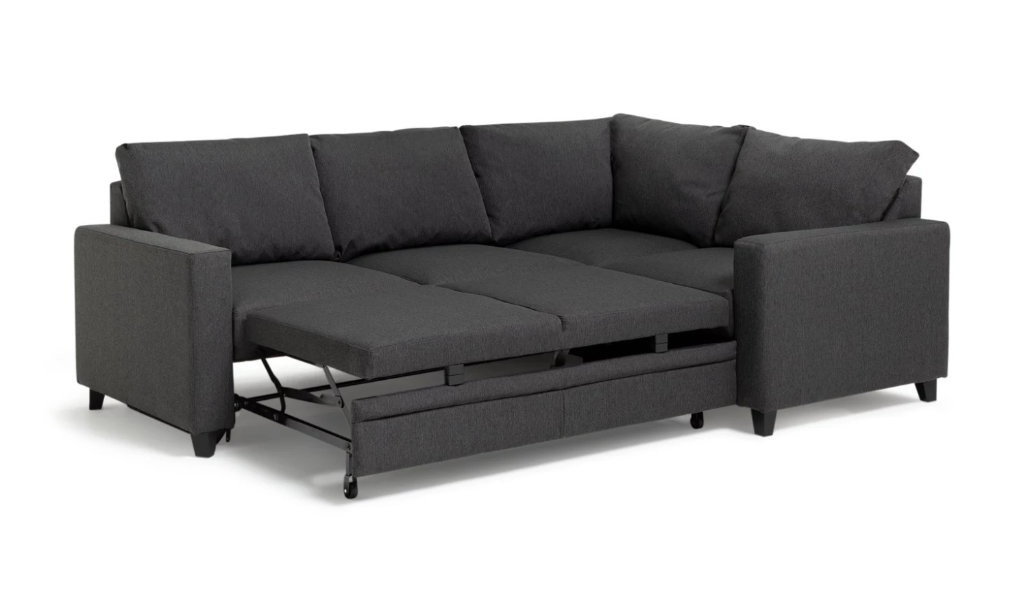 Shipping Included - Habitat Seattle Right Corner Fabric Sofa Bed Charcoal Sofabeds 7 Shipping Included - Habitat Seattle Right Corner Fabric Sofa Bed Charcoal Sofabeds - Image 7