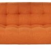 The Surprise Price - Habitat Kota 3 Seater Fabric Sofa Bed Orange Sofas And Armchairs