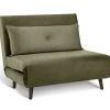 The Surprise Price - Habitat Roma Small Double Velvet Chairbed Sage Green Sofabeds