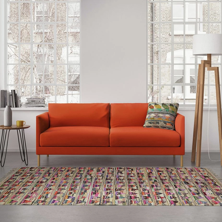 Discount - Habitat Hyde 3 Seater Fabric Sofa Bed Charcoal Sofas And Armchairs 2 Discount - Habitat Hyde 3 Seater Fabric Sofa Bed Charcoal Sofas And Armchairs - Image 2