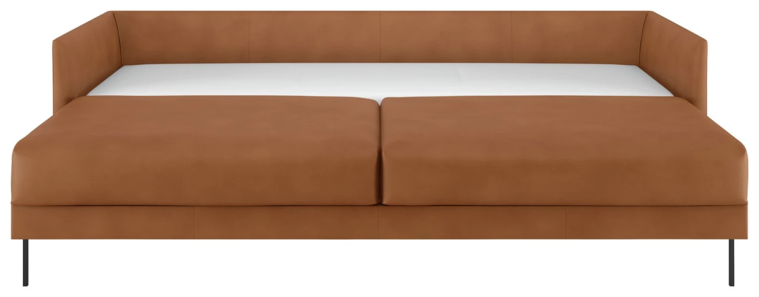 Flash Sale - Habitat Hyde 3 Seater Leather Sofa Bed Tan Sofas And Armchairs 6 Flash Sale - Habitat Hyde 3 Seater Leather Sofa Bed Tan Sofas And Armchairs - Image 6
