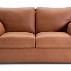 Shipping Included - Habitat Florence 2 Seater Leather Sofa Tan Sofas