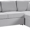 Shipping Included - Habitat Reagan Right Corner Fabric Sofa Bed Grey Sofas And Armchairs
