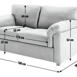 Shipping Included - Habitat Florence 2 Seater Leather Sofa Tan Sofas -Seating Sales Store unnamed file 484