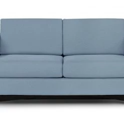 Free Shipping - Habitat Rosie 2 Seater Fabric Sofa Bed Pale Blue Sofabeds