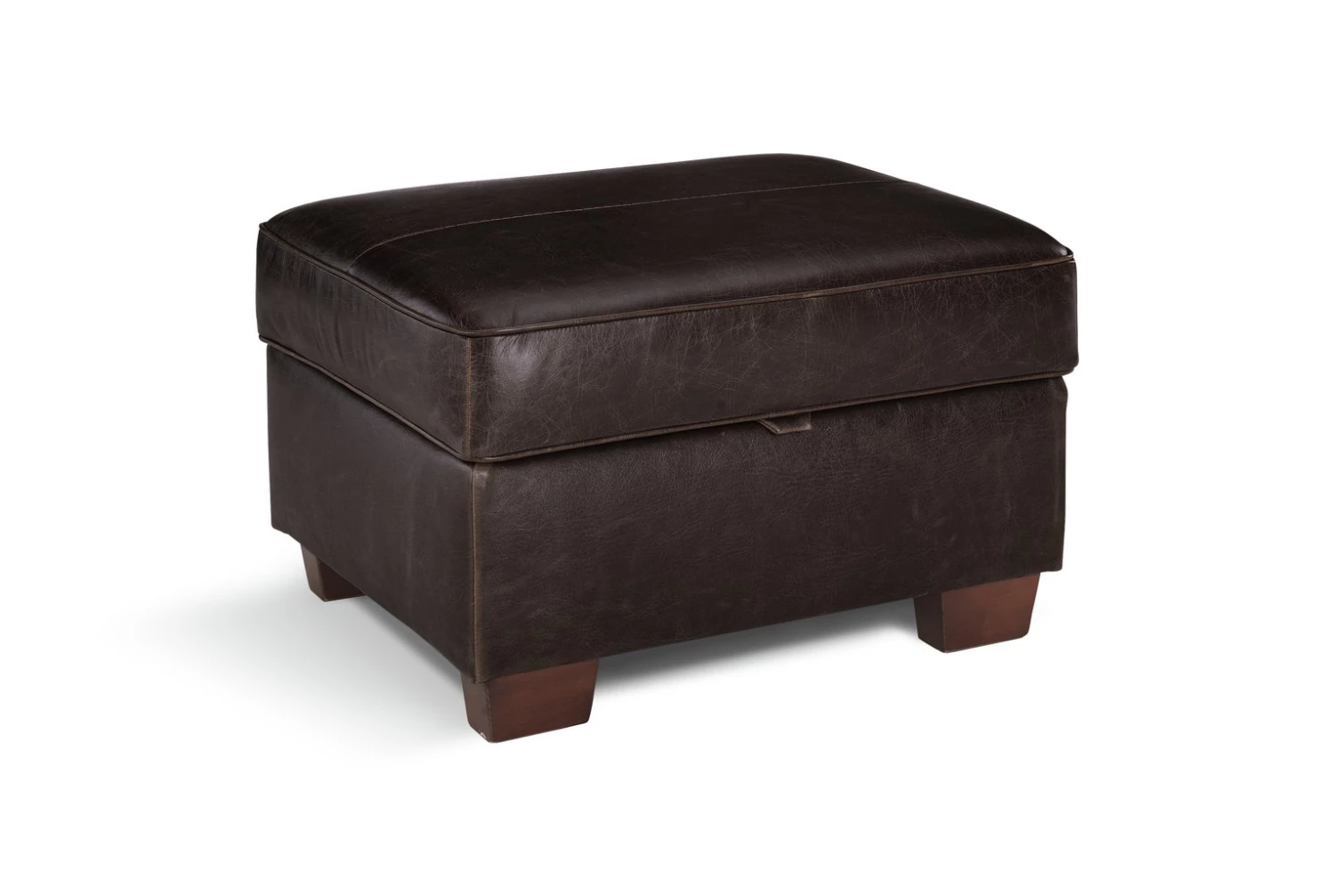 Best Price - Habitat Salisbury Leather Storage Footstool Dark Brown Sofas And Armchairs 4 Best Price - Habitat Salisbury Leather Storage Footstool Dark Brown Sofas And Armchairs - Image 4