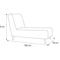 The Surprise Price - Habitat Daisy Velvet Chaise Sofa Teal Armchairs -Seating Sales Store unnamed file 5