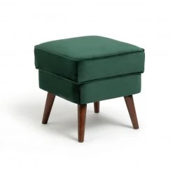 Free Shipping - Habitat Callie Velvet Footstool Forest Green Sofas And Armchairs -Seating Sales Store unnamed file 5022