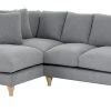 Flash Sale - Habitat Carrie Fabric Left Corner Chaise Grey Sofas And Armchairs