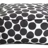 Shipping Included - Habitat Sicilia Floor Cushion Black & White Footstools And Pouffes