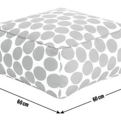 Shipping Included - Habitat Sicilia Floor Cushion Black & White Footstools And Pouffes 7 Shipping Included - Habitat Sicilia Floor Cushion Black & White Footstools And Pouffes -Seating Sales Store unnamed file 5060