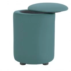 On Sale - Habitat Emil Velvet Storage Stool Teal Sofas And Armchairs -Seating Sales Store unnamed file 5072