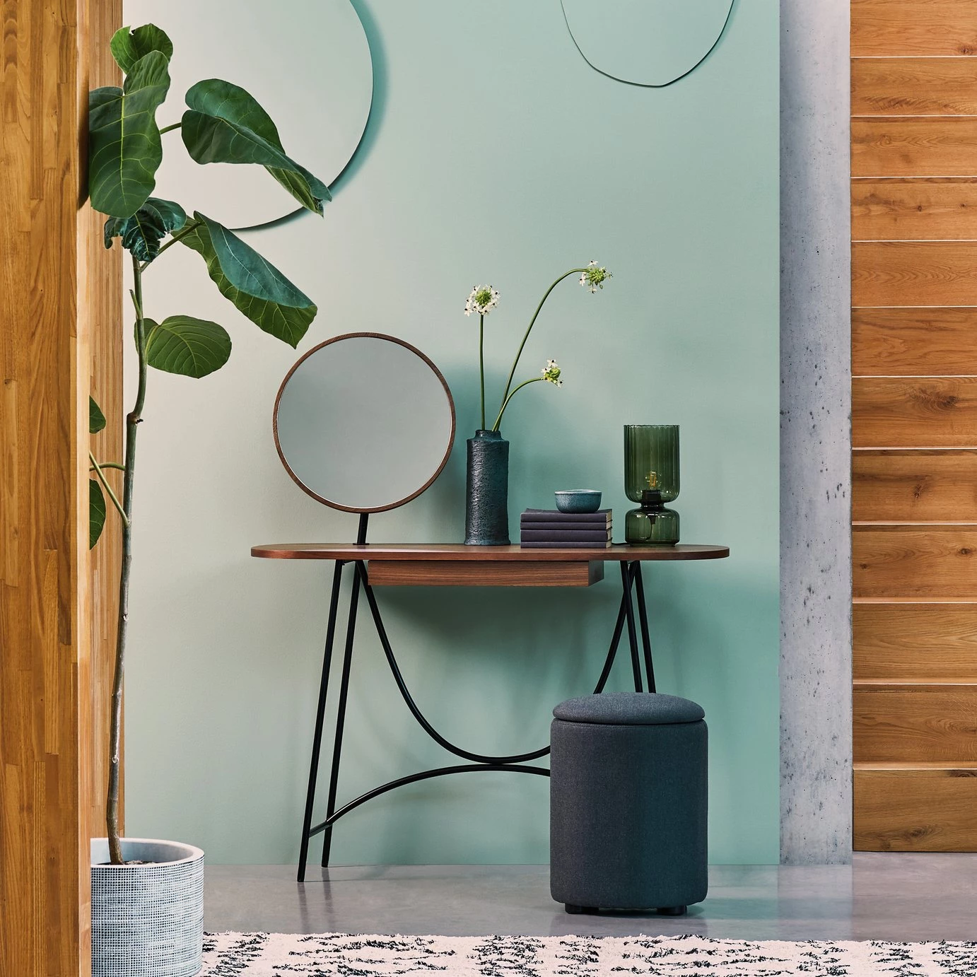 On Sale - Habitat Emil Fabric Storage Stool Charcoal Sofas And Armchairs 2 On Sale - Habitat Emil Fabric Storage Stool Charcoal Sofas And Armchairs - Image 2