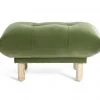 Shipping Included - Habitat Kota Velvet Footstool Green Sofas And Armchairs