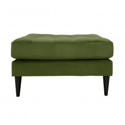 The Surprise Price - Habitat Hudson Velvet Footstool Olive Sofas And Armchairs -Seating Sales Store unnamed file 5144