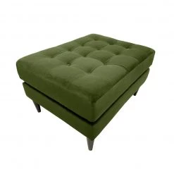 The Surprise Price - Habitat Hudson Velvet Footstool Olive Sofas And Armchairs -Seating Sales Store unnamed file 5145