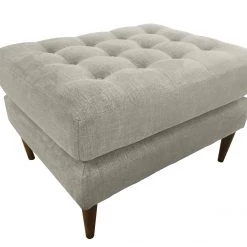 The Surprise Price - Habitat Hudson Velvet Footstool Olive Sofas And Armchairs -Seating Sales Store unnamed file 5147