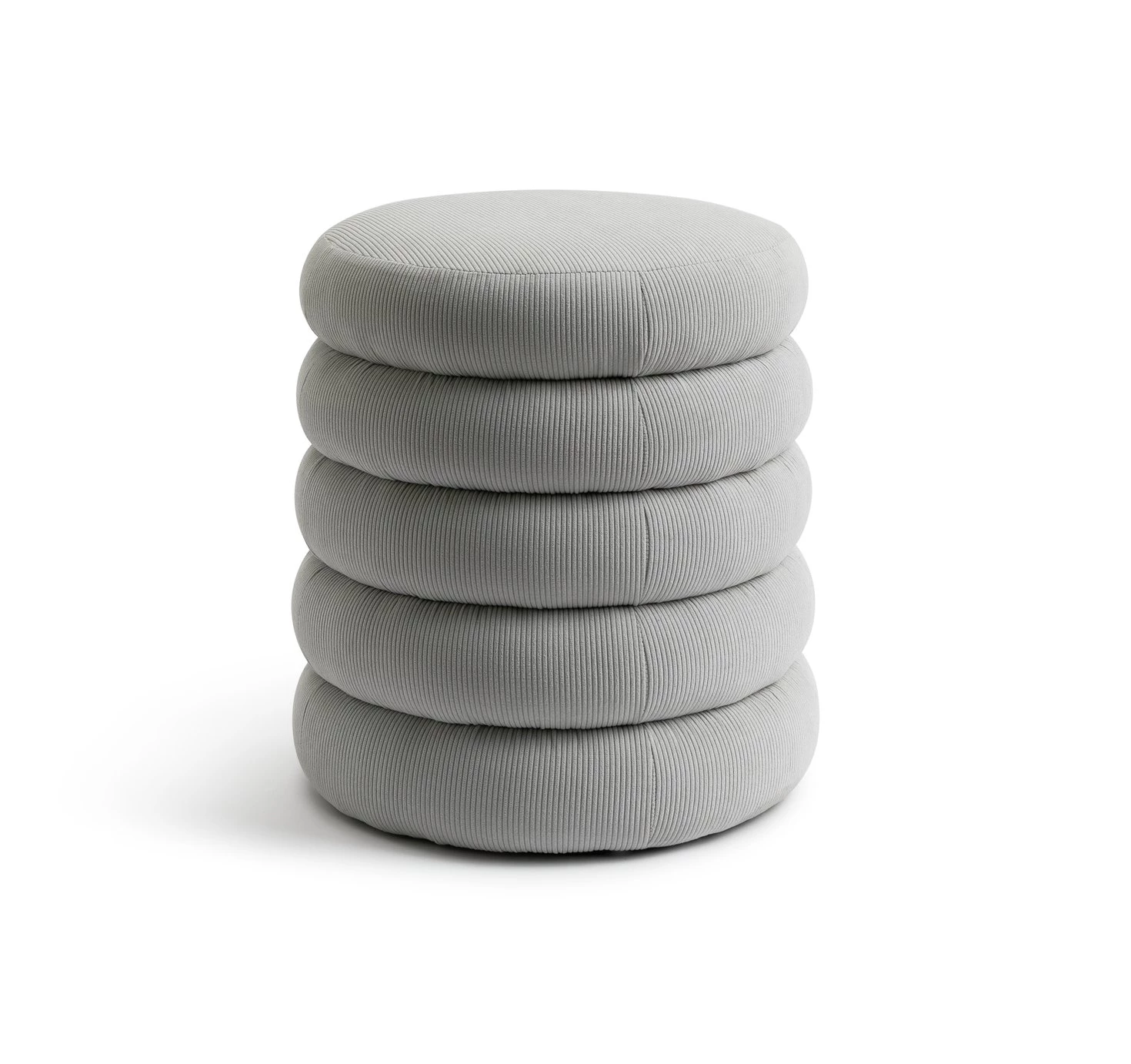 The Surprise Price - Habitat Corded Fabric Footstool Grey Sofas And Armchairs 4 The Surprise Price - Habitat Corded Fabric Footstool Grey Sofas And Armchairs - Image 4