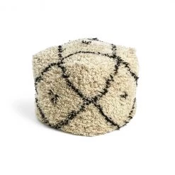 Best Price - Habitat Gentry Wool Pouffe White Footstools And Pouffes -Seating Sales Store unnamed file 5181