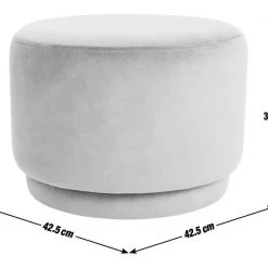 Flash Sale - Habitat Velvet Footstool Orange Footstools And Pouffes -Seating Sales Store unnamed file 5203