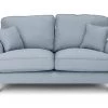 On Sale - Habitat Matilda 2 Seater Velvet Sofa Light Blue Sofas And Armchairs