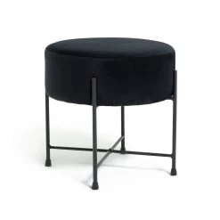 Shipping Included - Habitat Jax Velvet Footstool Black Sofas And Armchairs 9 Shipping Included - Habitat Jax Velvet Footstool Black Sofas And Armchairs -Seating Sales Store unnamed file 5239