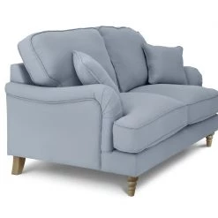 On Sale - Habitat Matilda 2 Seater Velvet Sofa Light Blue Sofas And Armchairs -Seating Sales Store unnamed file 524