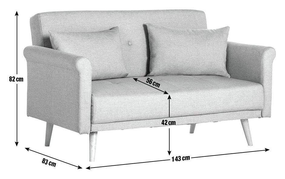 Best Price - Habitat Evie 2 Seater Fabric Sofa In A Box Navy Blue Sofas And Armchairs 9 Best Price - Habitat Evie 2 Seater Fabric Sofa In A Box Navy Blue Sofas And Armchairs - Image 9