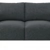 Free Shipping - Habitat Julien 2 Seater Fabric Sofa Charcoal Sofas