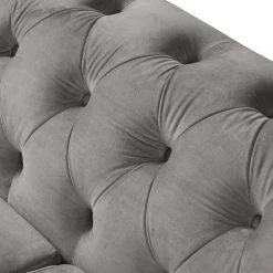 Best Price - Habitat Chesterfield 3 Seater Velvet Sofa Light Grey Sofas And Armchairs -Seating Sales Store unnamed file 632