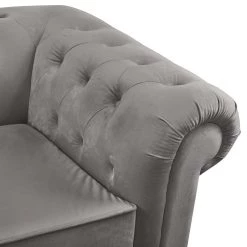 Best Price - Habitat Chesterfield 3 Seater Velvet Sofa Light Grey Sofas And Armchairs -Seating Sales Store unnamed file 633