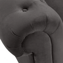 Discount - Habitat Chesterfield 2 Seater Velvet Sofa Charcoal Sofas -Seating Sales Store unnamed file 654