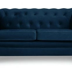 Discount - Habitat Chesterfield 2 Seater Velvet Sofa Charcoal Sofas -Seating Sales Store unnamed file 655