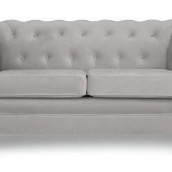 Discount - Habitat Chesterfield 2 Seater Velvet Sofa Charcoal Sofas -Seating Sales Store unnamed file 657