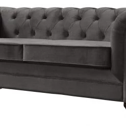 The Surprise Price - Habitat Chesterfield 3 Seater Velvet Sofa Charcoal Sofas And Armchairs -Seating Sales Store unnamed file 680