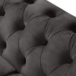 The Surprise Price - Habitat Chesterfield 3 Seater Velvet Sofa Charcoal Sofas And Armchairs -Seating Sales Store unnamed file 682