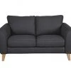 On Sale - Habitat Cooper 2 Seater Fabric Sofa Charcoal Sofas And Armchairs