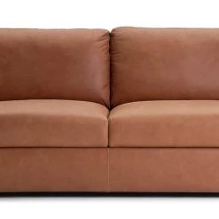 The Surprise Price - Habitat Florence 4 Seater Leather Sofa Tan Sofas