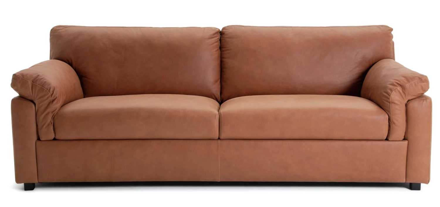The Surprise Price - Habitat Florence 4 Seater Leather Sofa Tan Sofas 1 The Surprise Price - Habitat Florence 4 Seater Leather Sofa Tan Sofas
