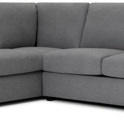 Discount - Habitat Florence Left Corner Fabric Sofa Grey Sofas And Armchairs